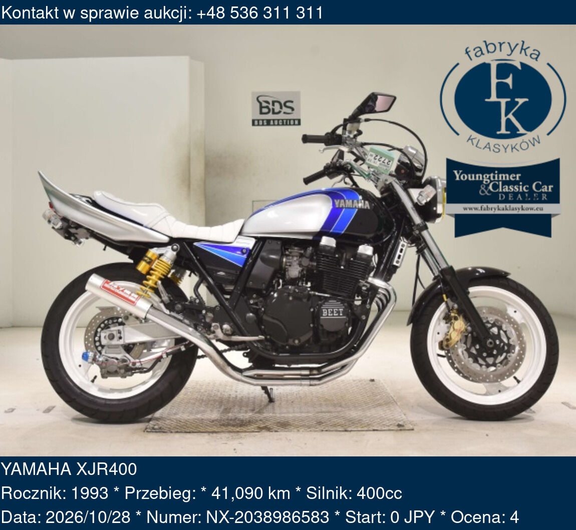 YAMAHA XJR400 1993 - zdjęcie 2