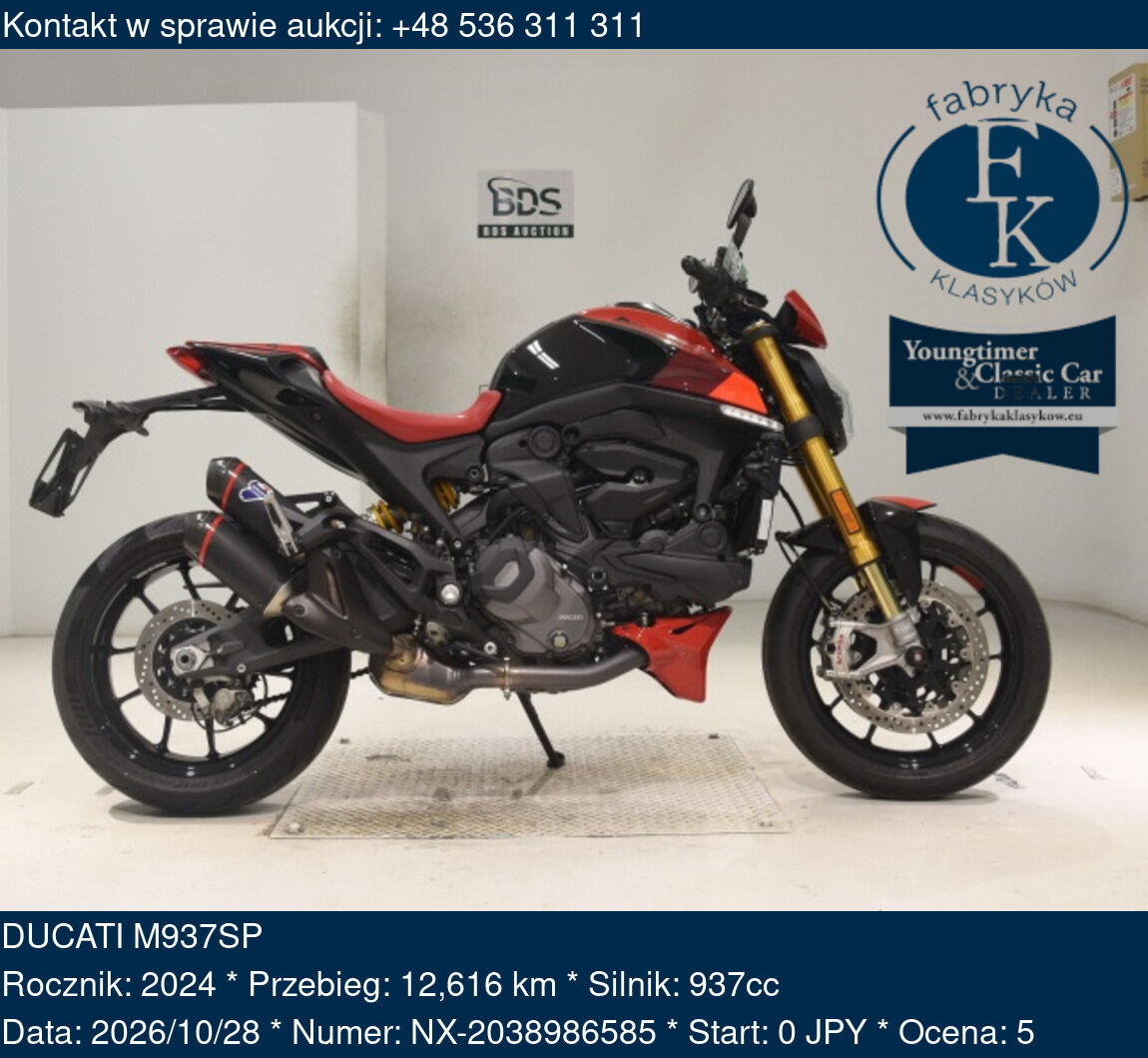 DUCATI M937SP 2024 - zdjęcie 2