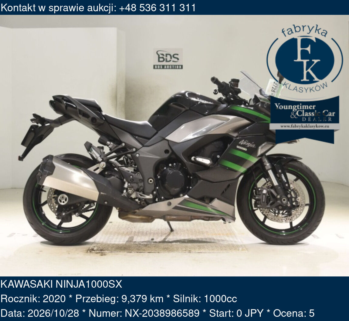 KAWASAKI NINJA1000SX 2020 - zdjęcie 2
