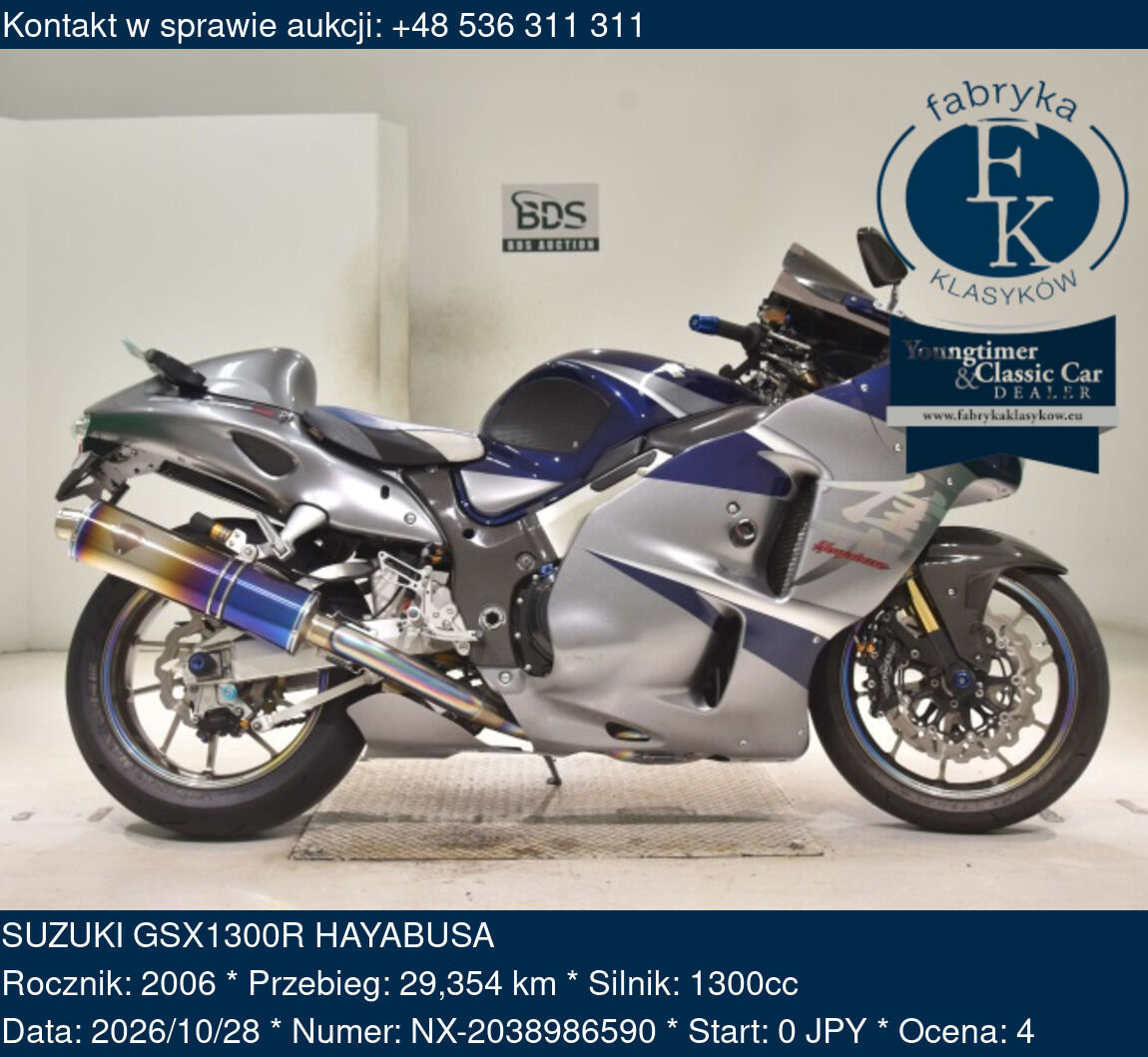 SUZUKI GSX1300R HAYABUSA 2006 - zdjęcie 2
