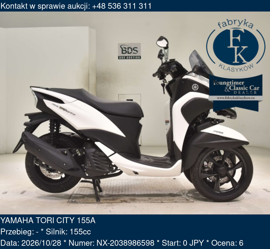 YAMAHA TORI CITY 155A  - zdjęcie 2