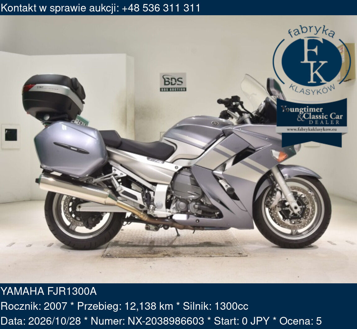 YAMAHA FJR1300A 2007 - zdjęcie 2