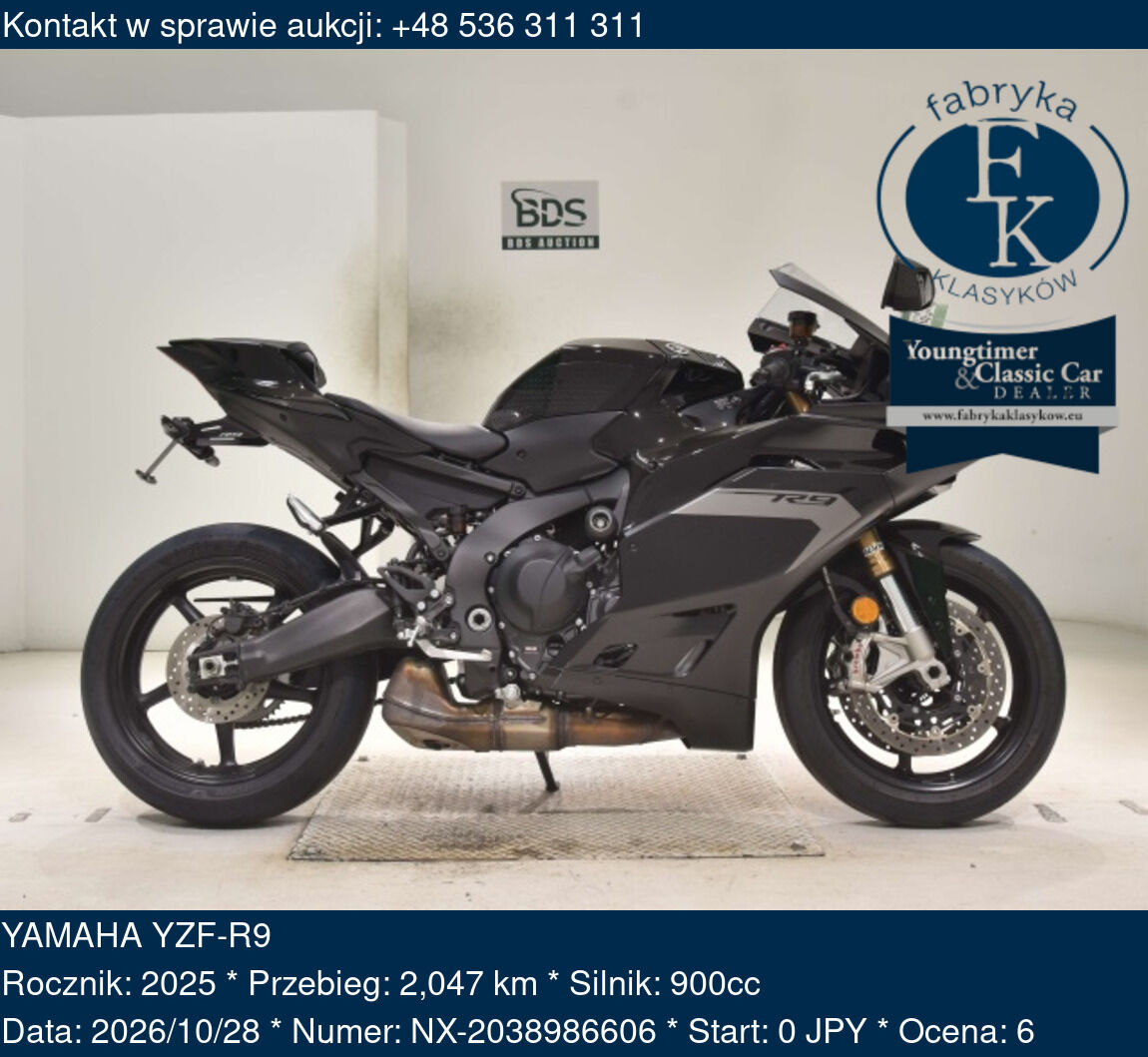 YAMAHA YZF-R9 2025 - zdjęcie 2