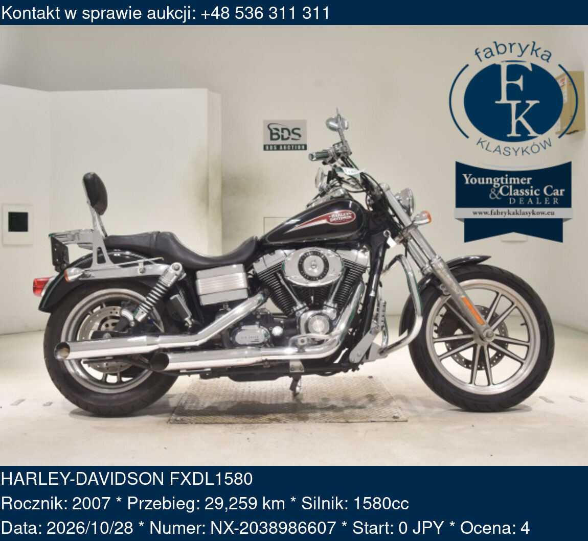 HARLEY-DAVIDSON FXDL1580 2007 - zdjęcie 2
