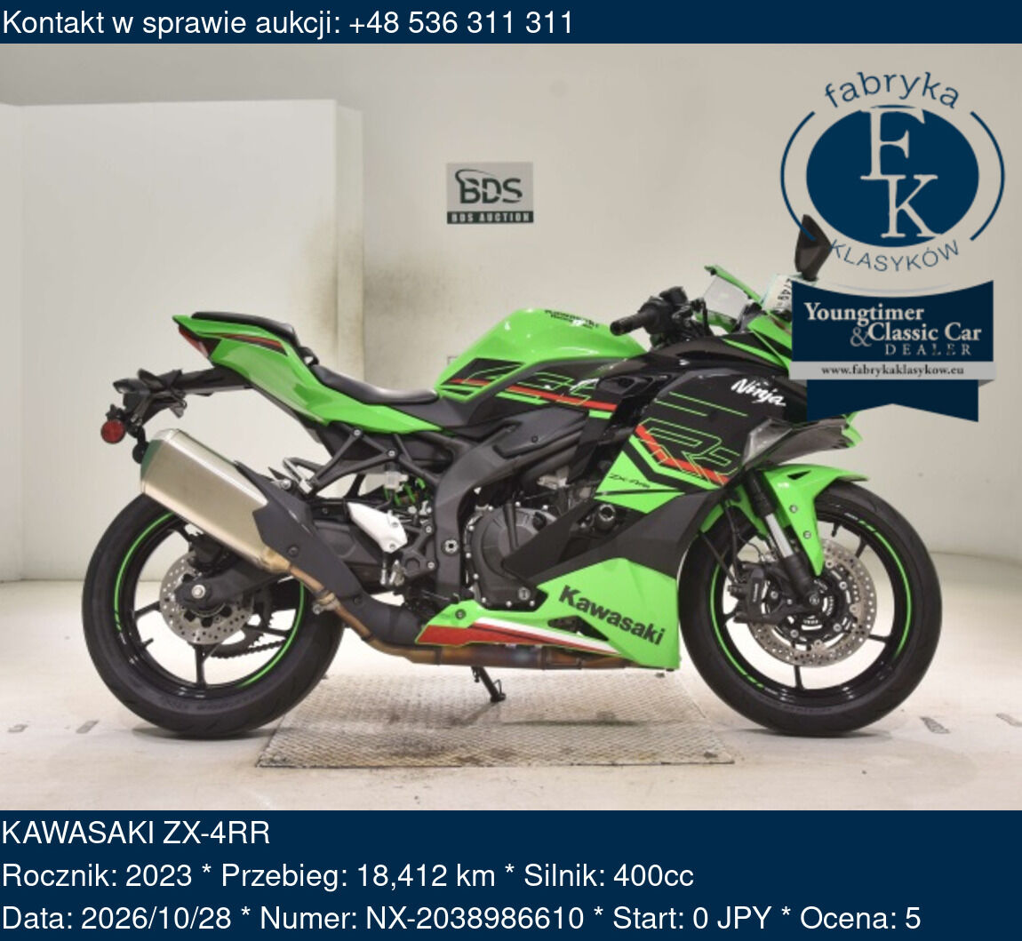 KAWASAKI ZX-4RR 2023 - zdjęcie 2