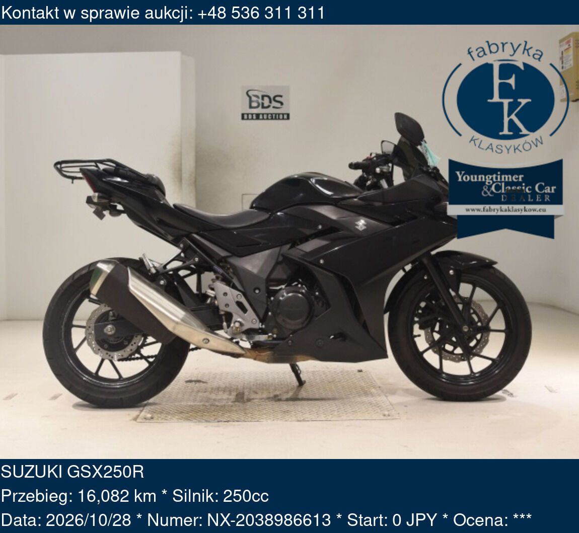 SUZUKI GSX250R  - zdjęcie 2