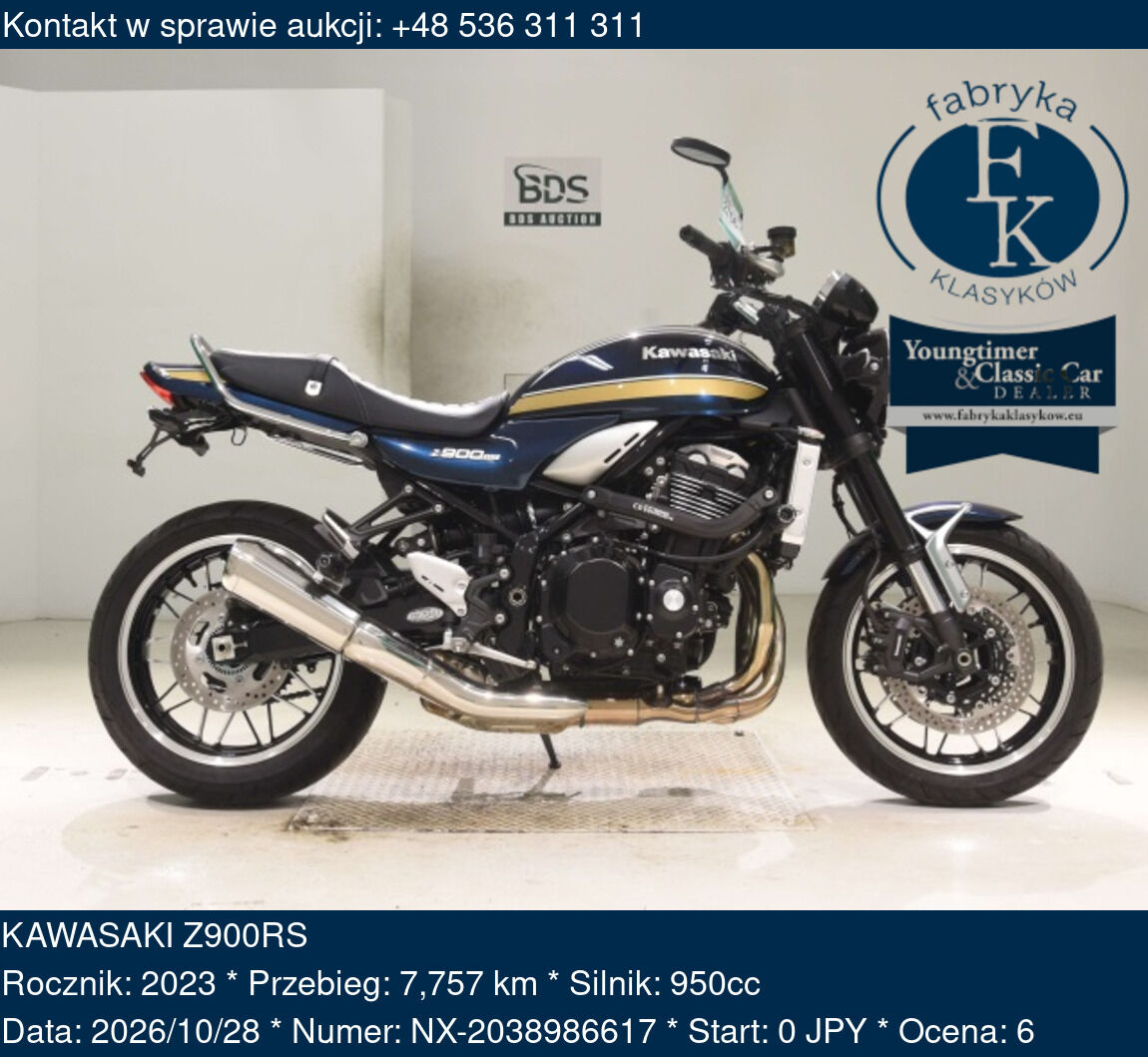KAWASAKI Z900RS 2023 - zdjęcie 2
