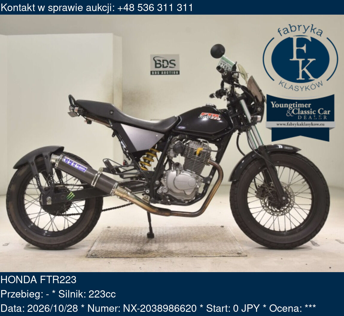 HONDA FTR223 - zdjęcie 2