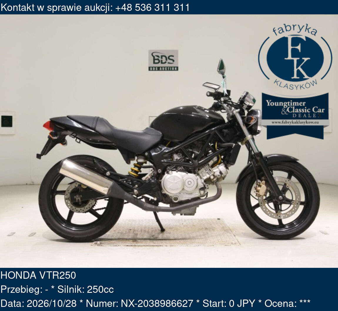 HONDA VTR250  - zdjęcie 2