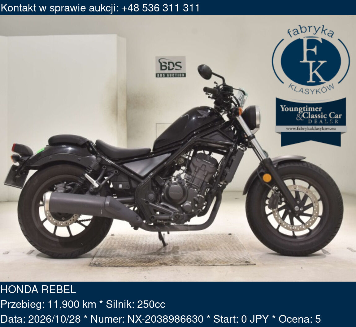 HONDA REBEL  - zdjęcie 2