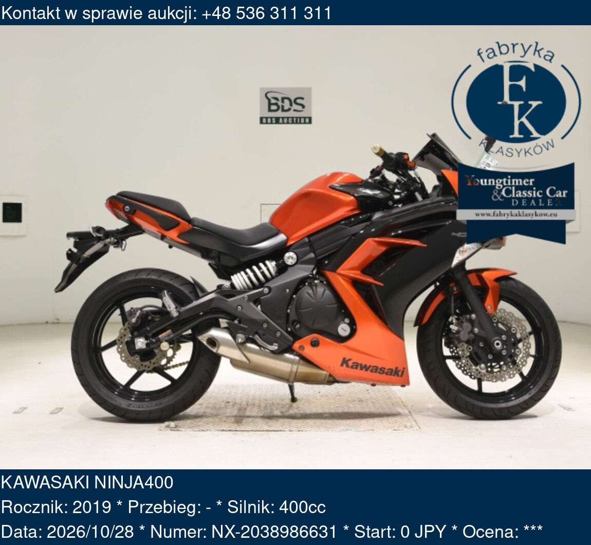KAWASAKI NINJA400 2019 - zdjęcie 2