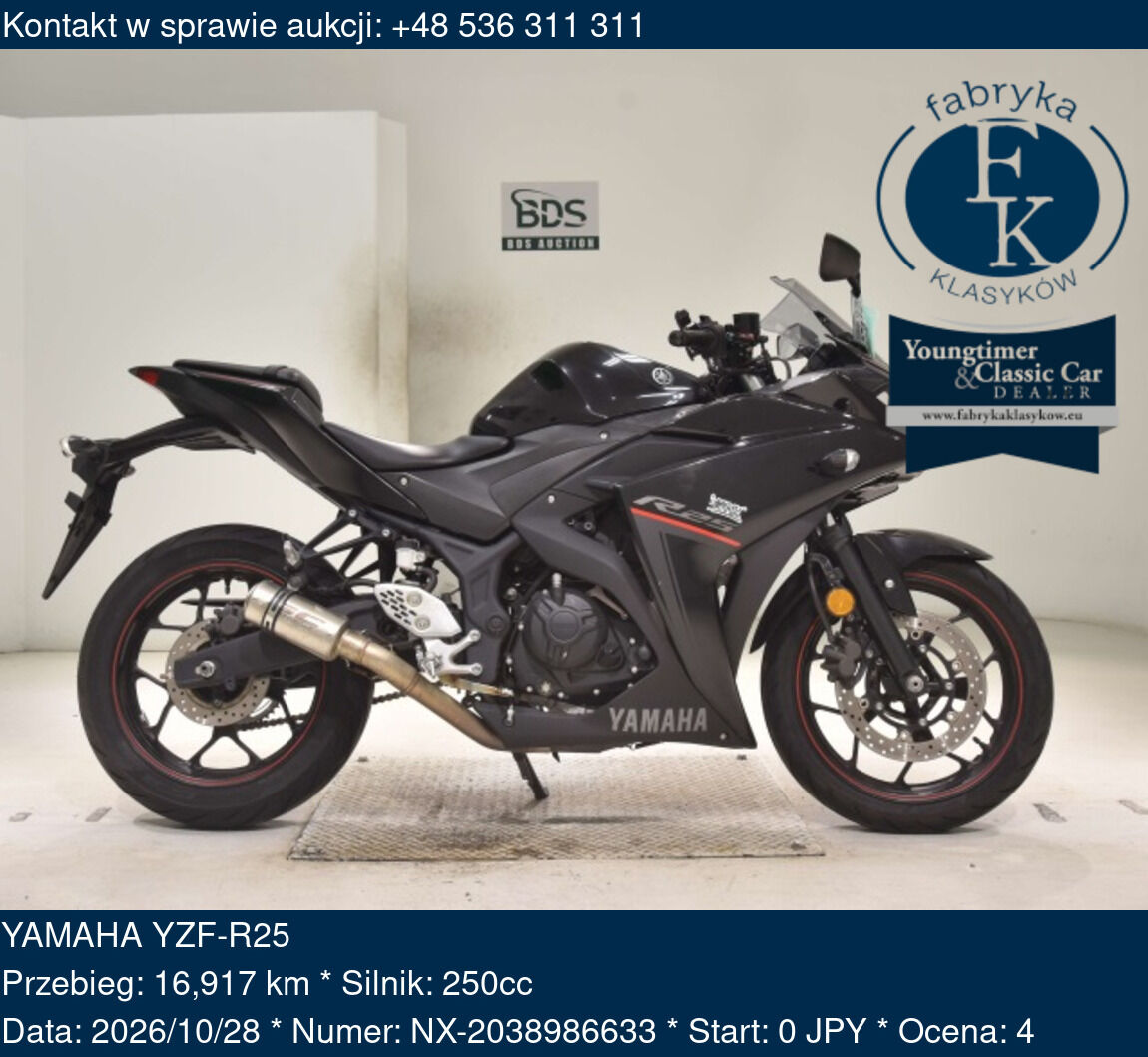 YAMAHA YZF-R25  - zdjęcie 2