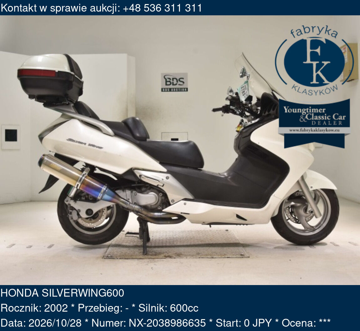 HONDA SILVERWING600 2002 - zdjęcie 2