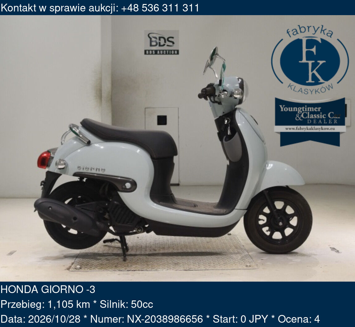 HONDA GIORNO -3  - zdjęcie 2