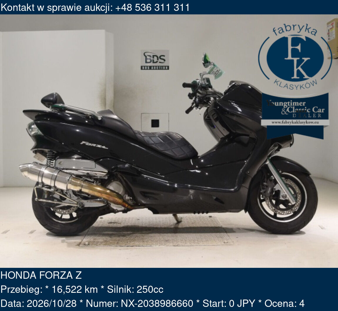HONDA FORZA Z  - zdjęcie 2