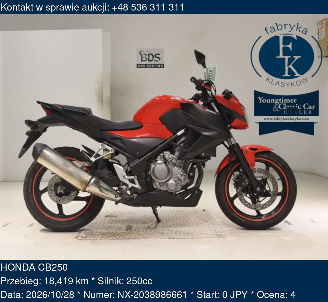 HONDA CB250  - zdjęcie 2