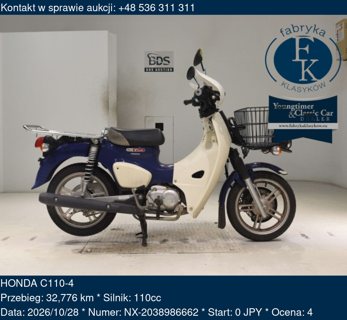 HONDA C110-4  - zdjęcie 2