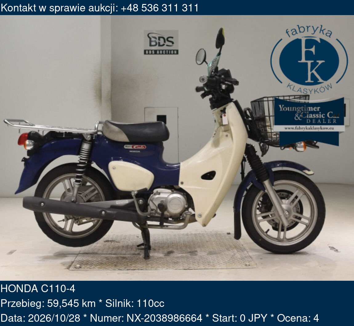 HONDA C110-4  - zdjęcie 2