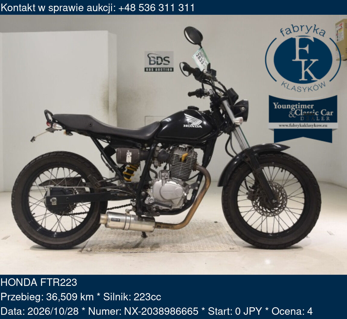 HONDA FTR223  - zdjęcie 2