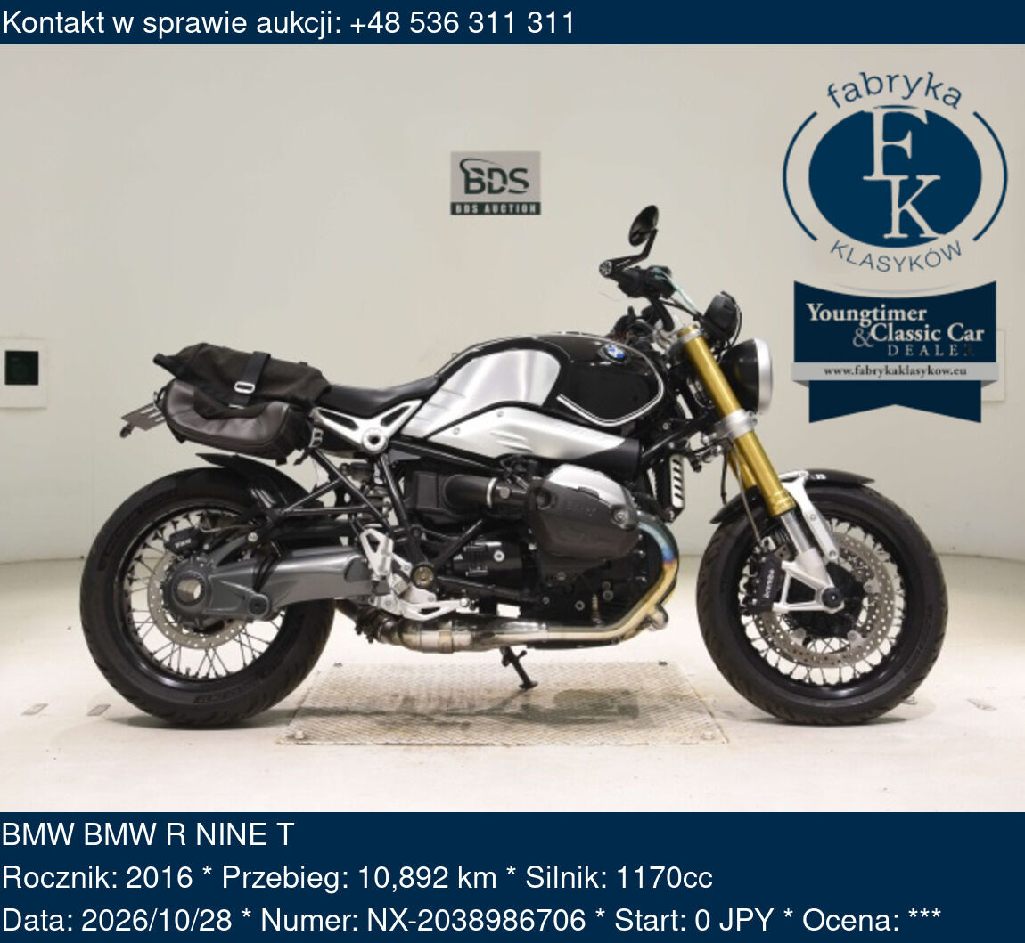 BMW BMW R NINE T 2016 - zdjęcie 2