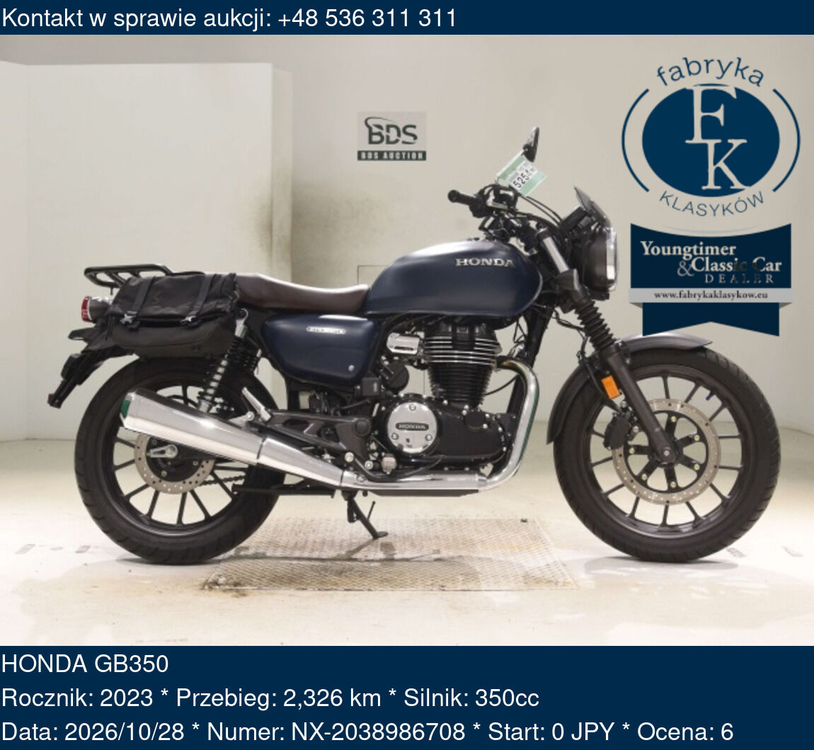 HONDA GB350 2023 - zdjęcie 2