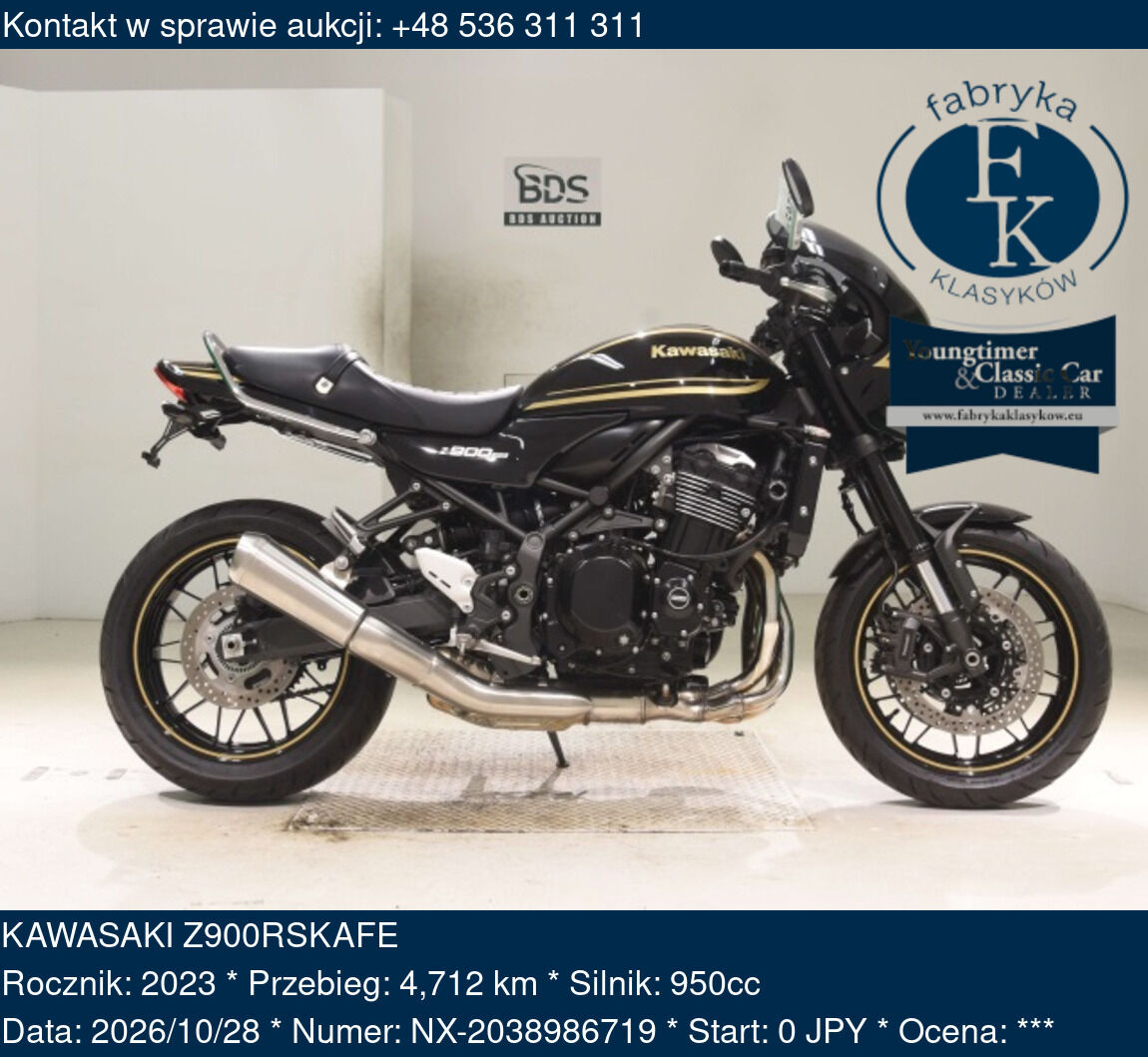 KAWASAKI Z900RSKAFE 2023 - zdjęcie 2