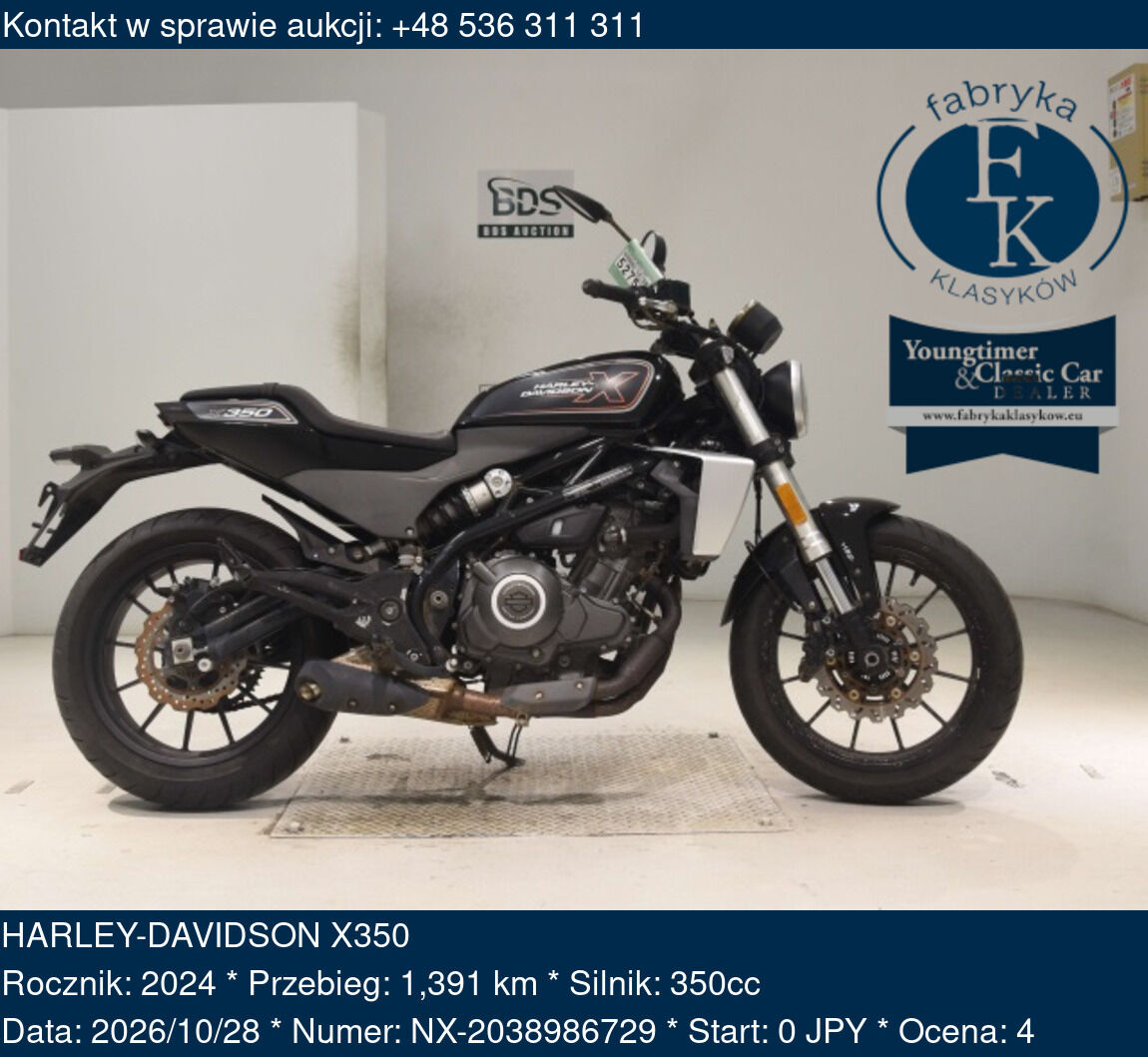 HARLEY-DAVIDSON X350 2024 - zdjęcie 2