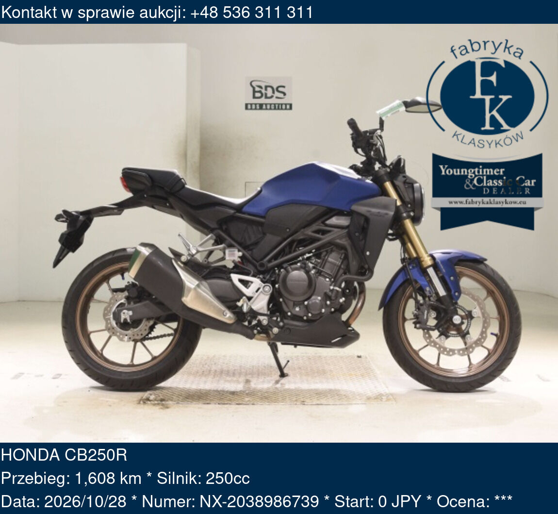 HONDA CB250R  - zdjęcie 2