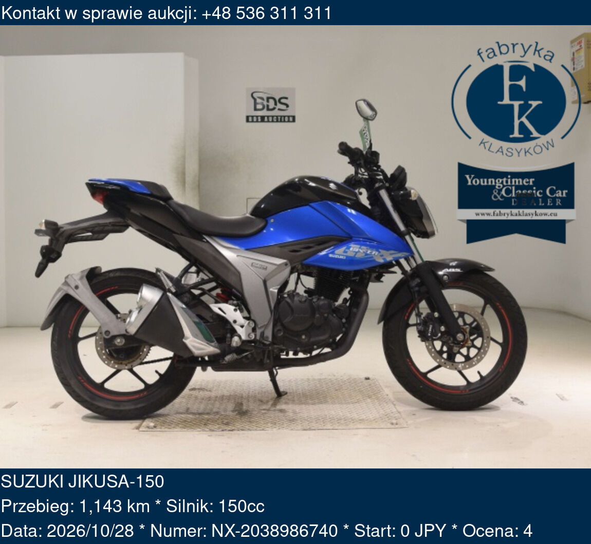 SUZUKI JIKUSA-150  - zdjęcie 2