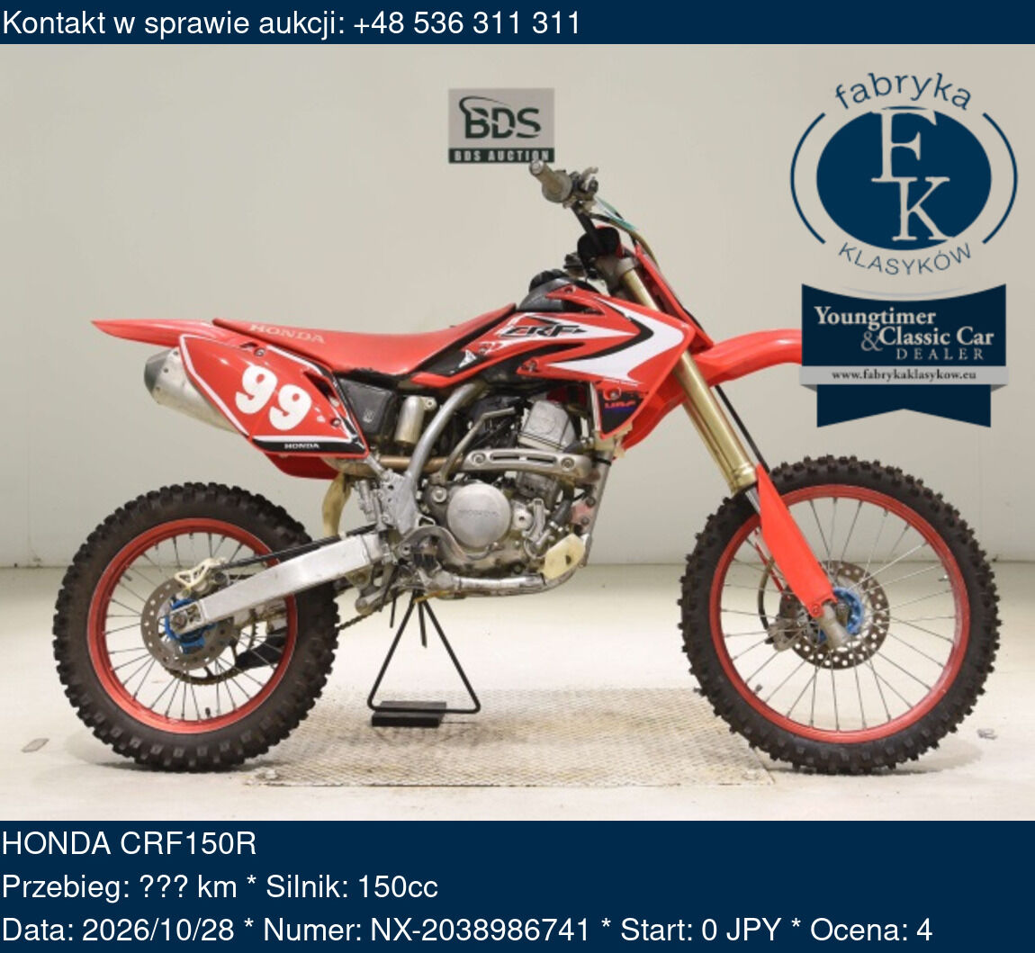HONDA CRF150R - zdjęcie 2