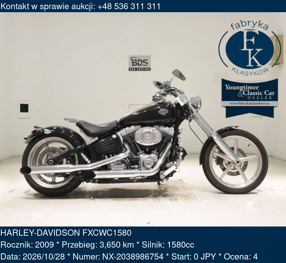 HARLEY-DAVIDSON FXCWC1580 2009 - zdjęcie 2