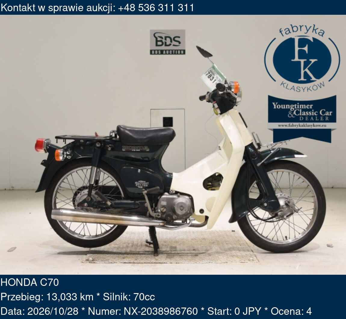 HONDA C70 - zdjęcie 2