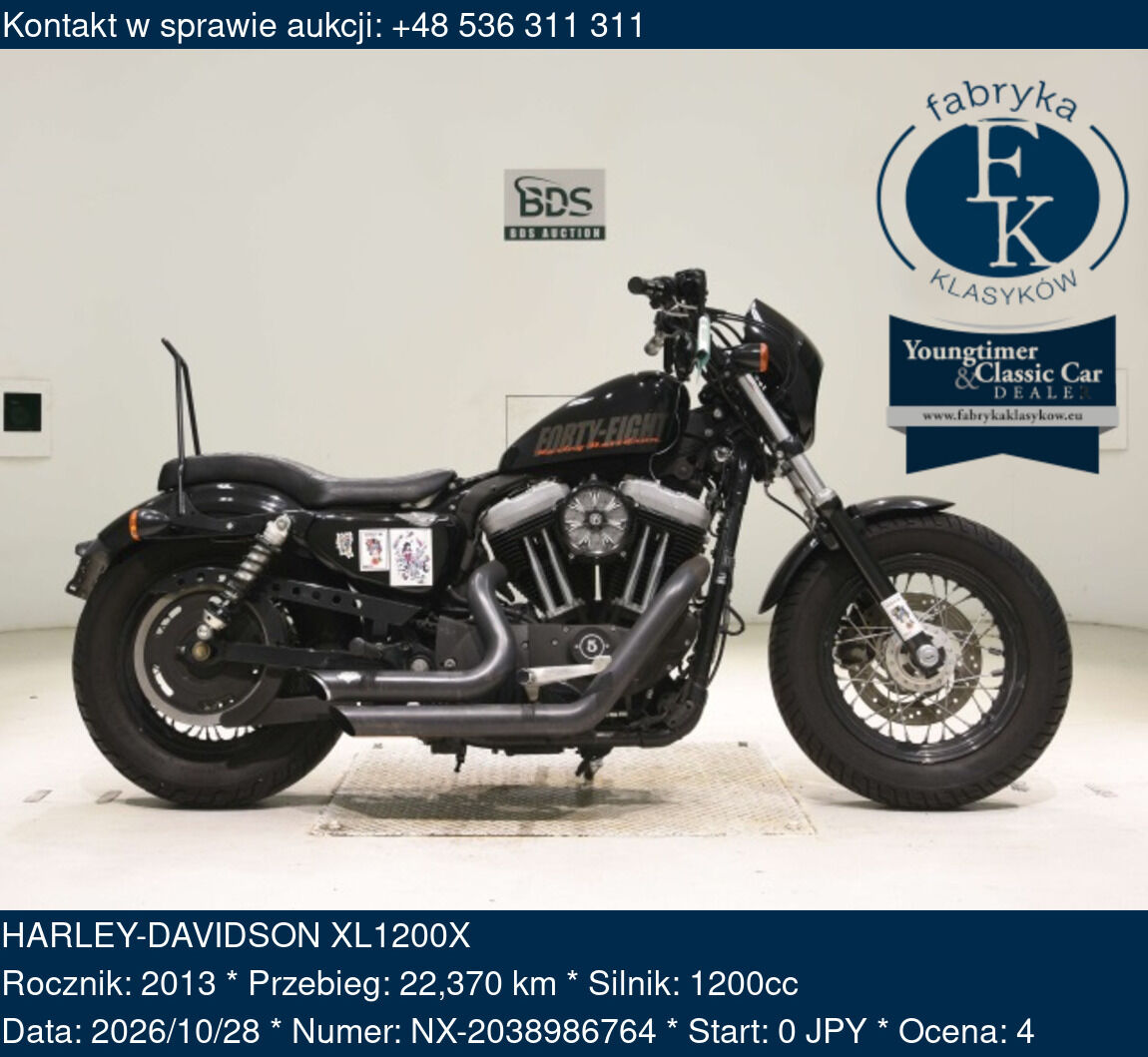 HARLEY-DAVIDSON XL1200X 2013 - zdjęcie 2