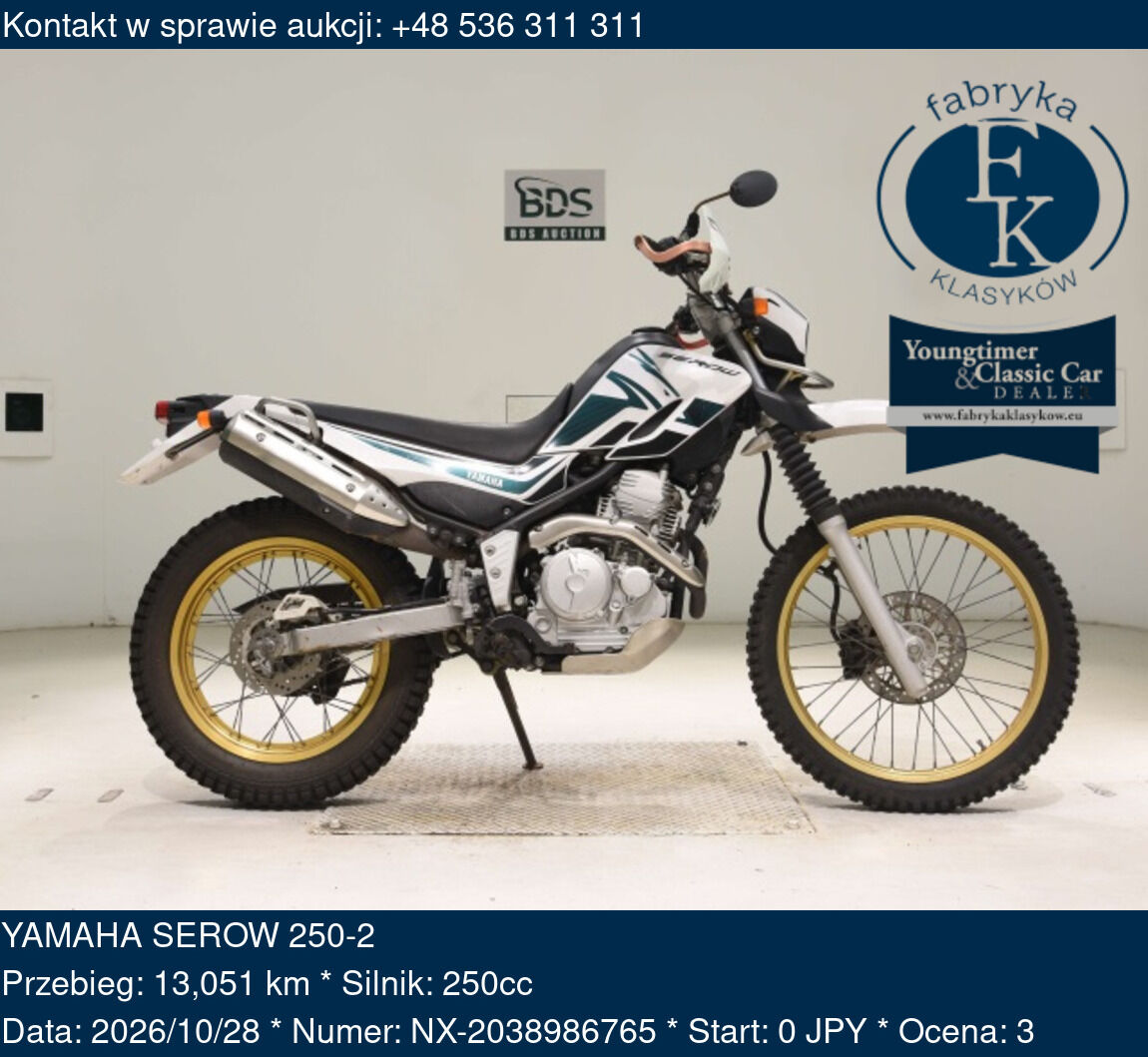YAMAHA SEROW 250-2  - zdjęcie 2