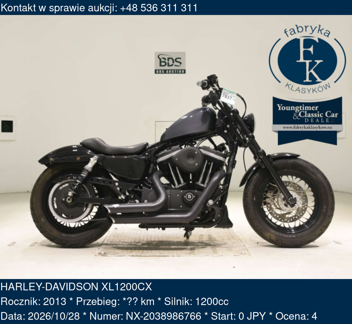 HARLEY-DAVIDSON XL1200CX 2013 - zdjęcie 2