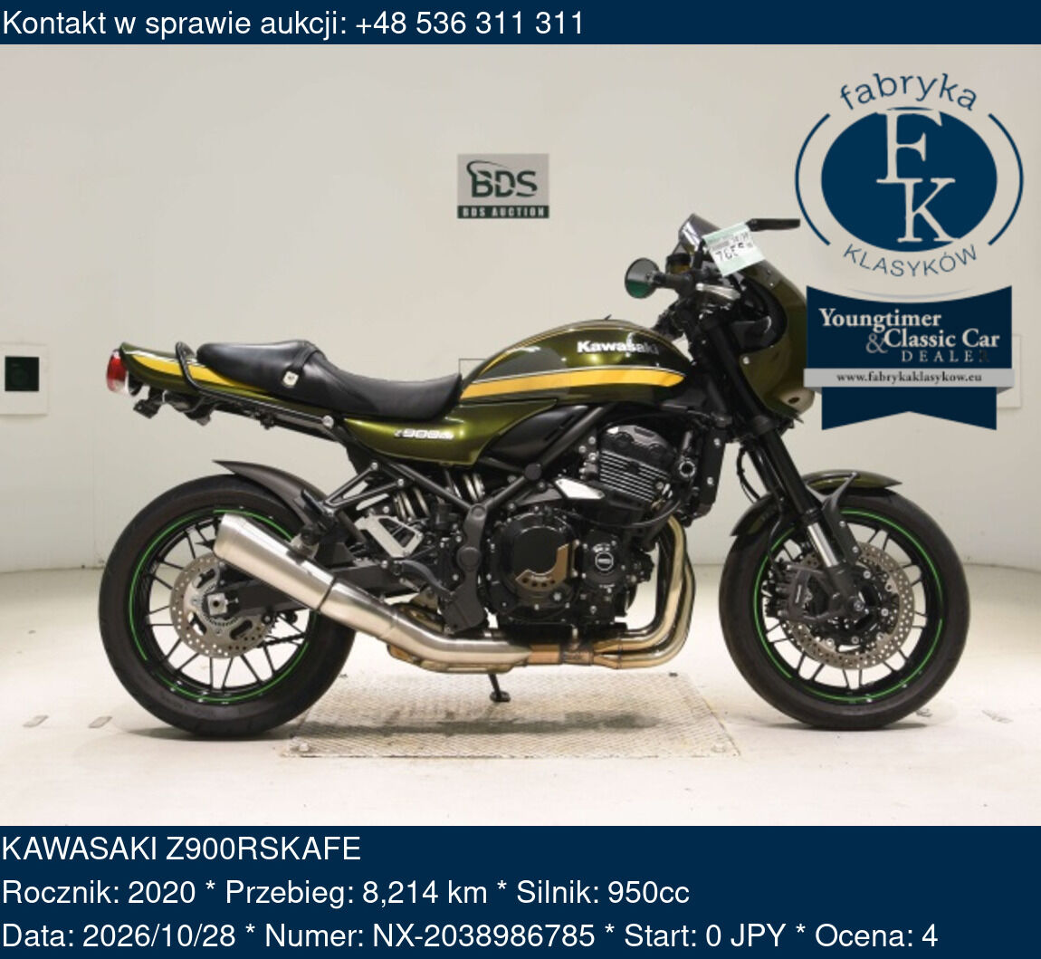 KAWASAKI Z900RSKAFE 2020 - zdjęcie 2