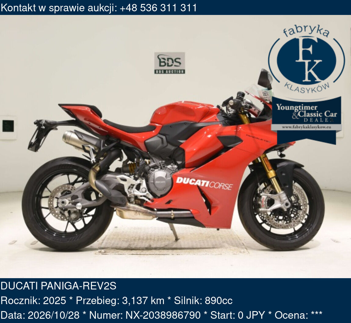 DUCATI PANIGA-REV2S 2025 - zdjęcie 2