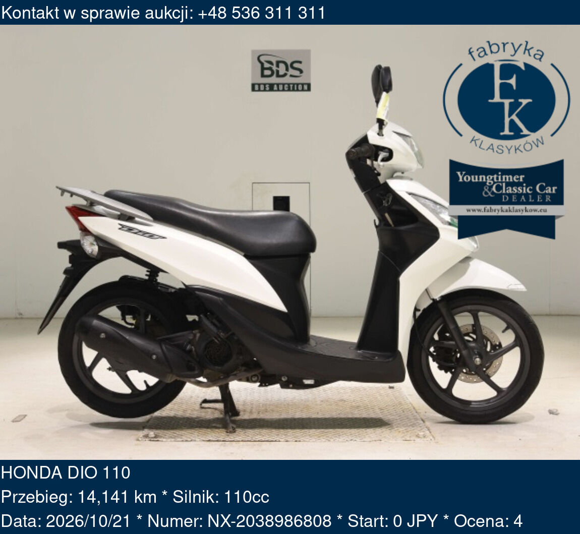 HONDA DIO 110  - zdjęcie 2