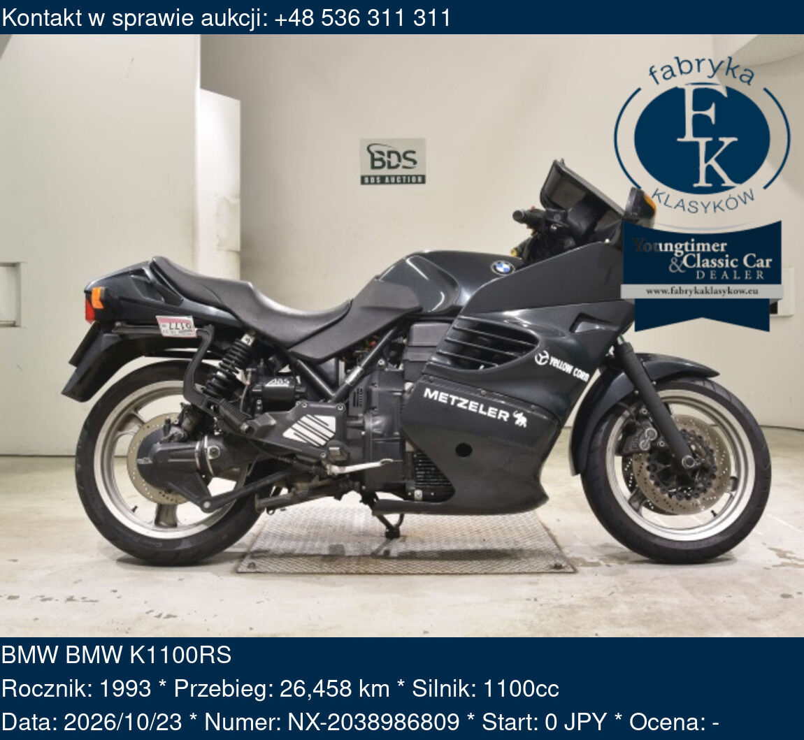 BMW BMW K1100RS 1993 - zdjęcie 2