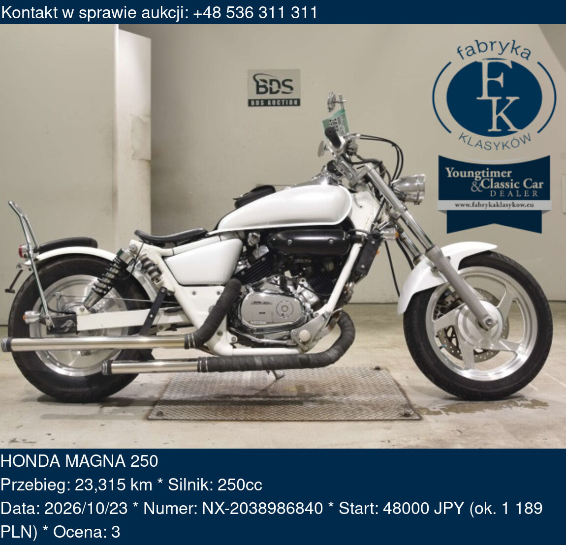 HONDA MAGNA 250  - zdjęcie 2