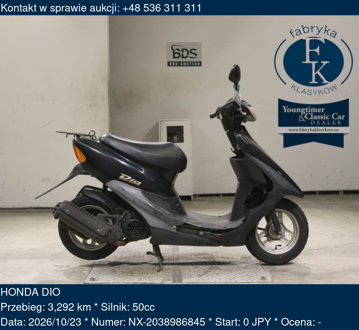 HONDA DIO  - zdjęcie 2