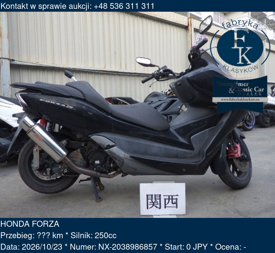 HONDA FORZA  - zdjęcie 2