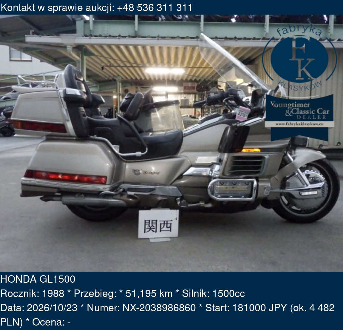 HONDA GL1500 1988 - zdjęcie 2