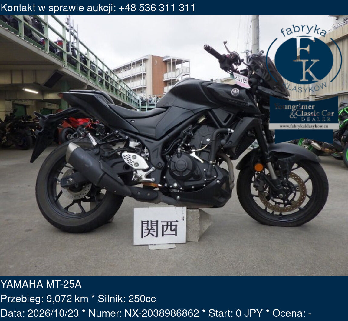 YAMAHA MT-25A  - zdjęcie 2