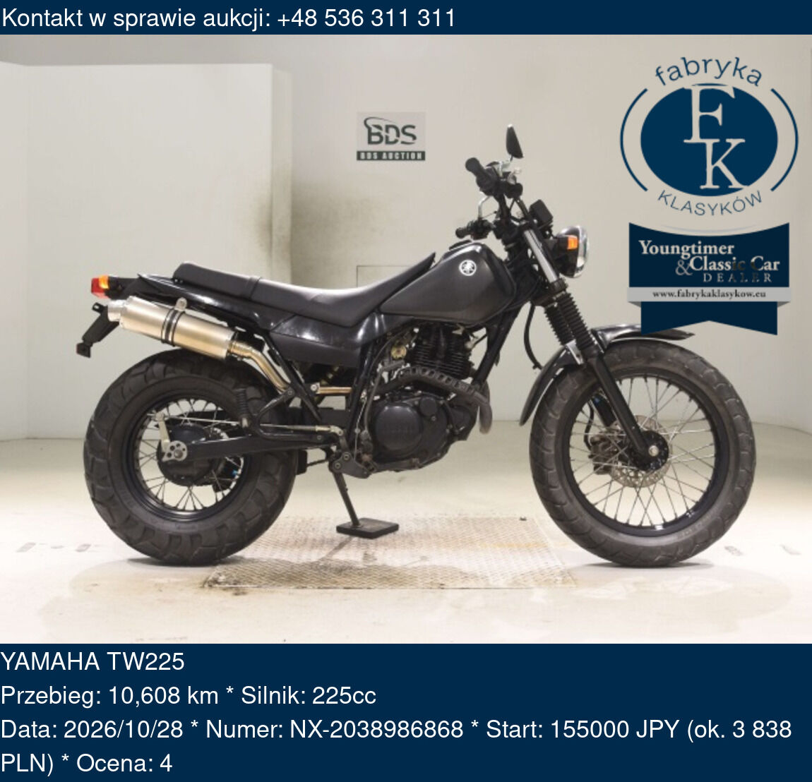 YAMAHA TW225  - zdjęcie 2