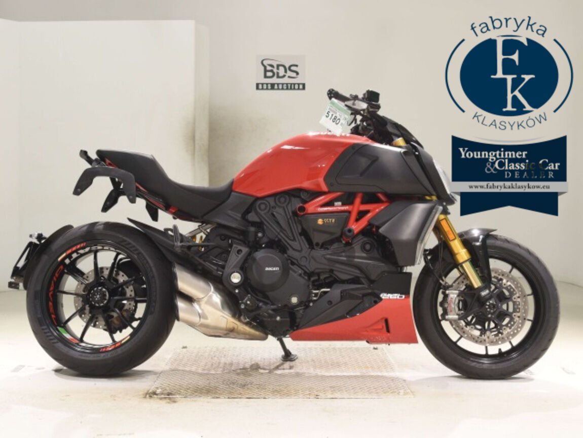 DUCATI DIAVEL 1260S 2022 - aukcja, lot NX-2038986875