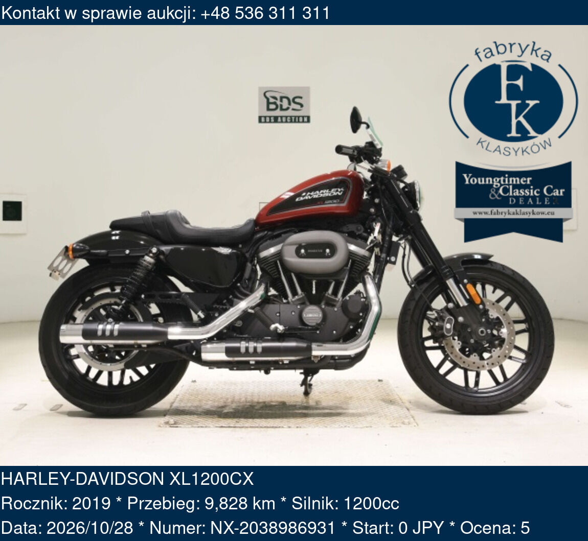 HARLEY-DAVIDSON XL1200CX 2019 - zdjęcie 2