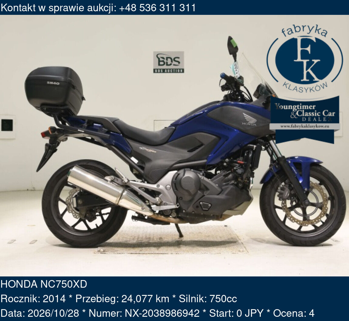 HONDA NC750XD 2014 - zdjęcie 2