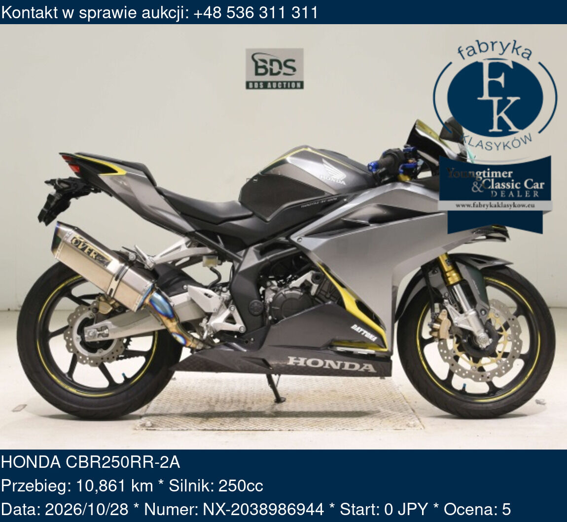 HONDA CBR250RR-2A - zdjęcie 2