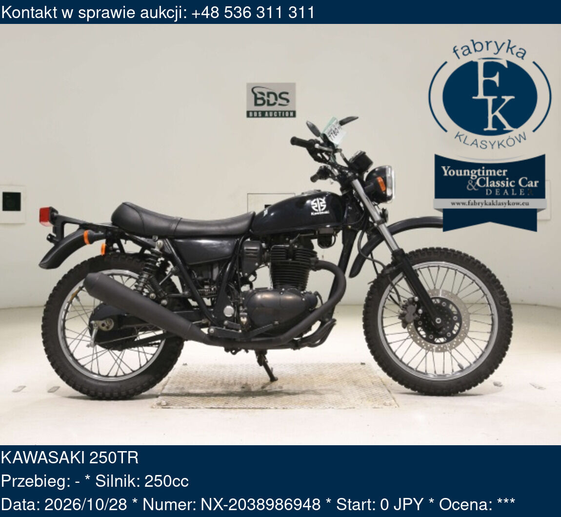 KAWASAKI 250TR  - zdjęcie 2